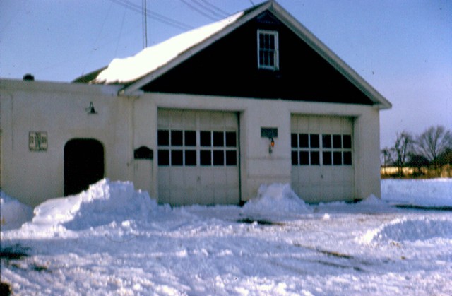 Winter time in Bethel Township at Station 66 Original Building